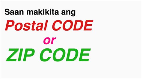 ano ang ibig sabihin ng zip code|Paano malalaman ang iyong Postal Code or Zip Code .